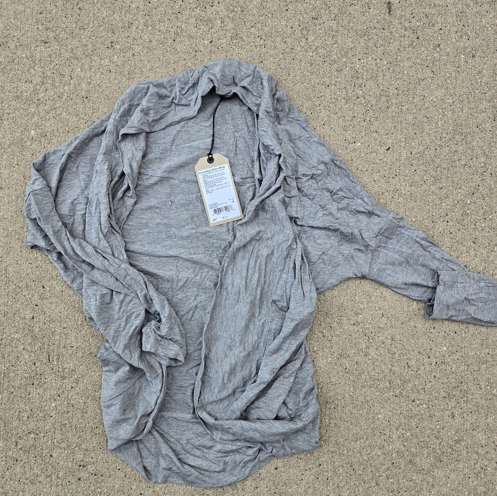 prAna Foundation Munra Wrap Cardigan Sweater NWT Medium